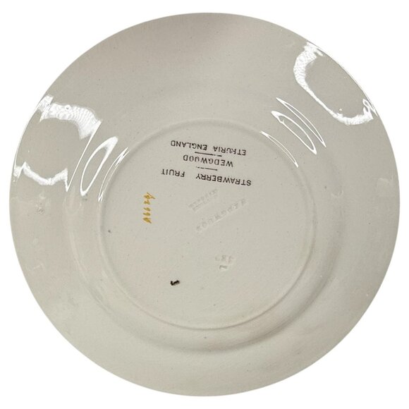 4 Wedgwood Strawberry Fruit Dessert Plates Etruria England 7.25” Dish Vintage - Picture 6 of 10